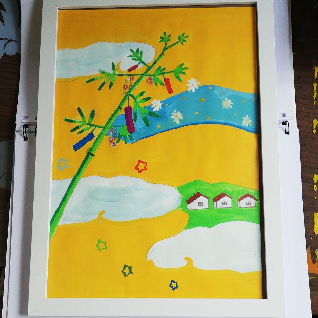10万円です。七夕「絵画」原画A4サイズ
