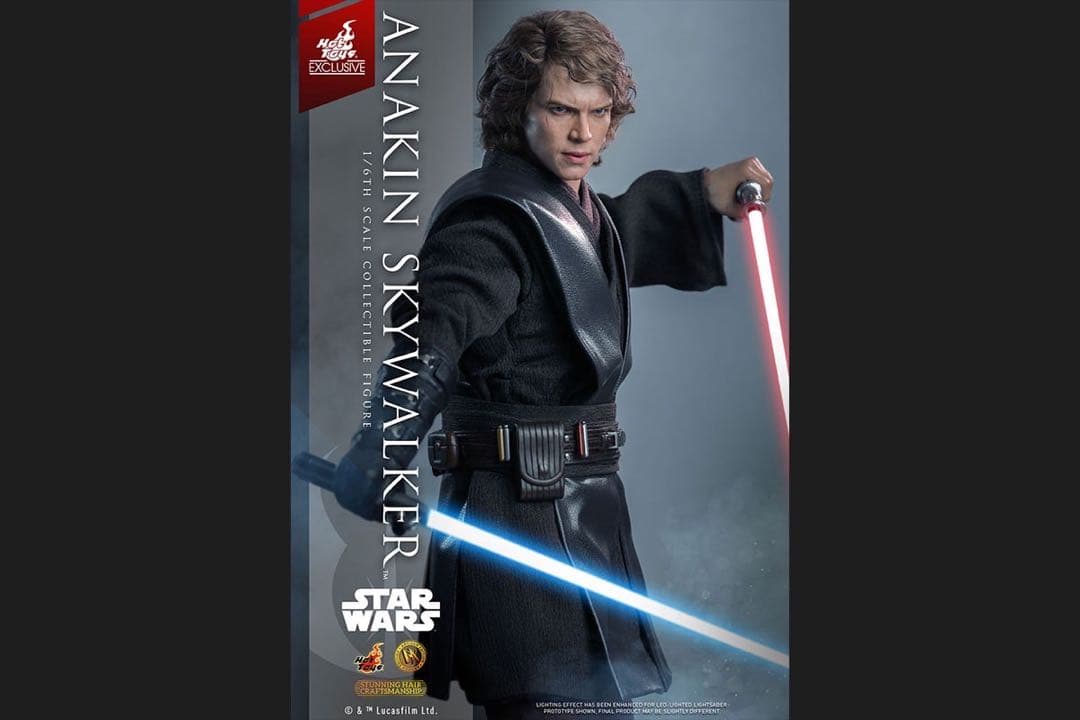 【新品未開封】Hot Toys スターウォーズ　アナキン・スカイウォーカー