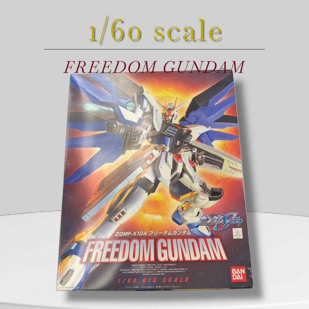 新品未開封 フリーダムガンダム 1/60 ガンプラ