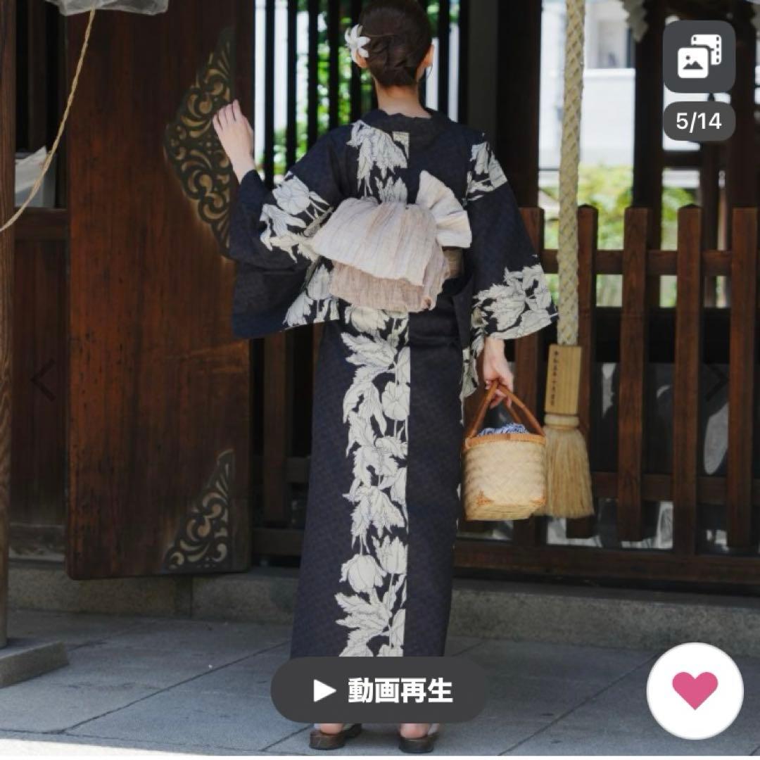 utatane 浴衣・帯 下駄　セット フリーサイズ 完売品