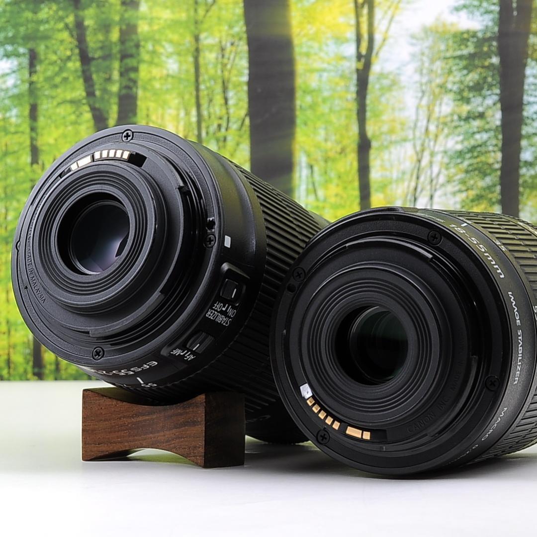 WiFi機能搭載☆Canon kiss X8i ダブルキット☆高性能一眼レフ