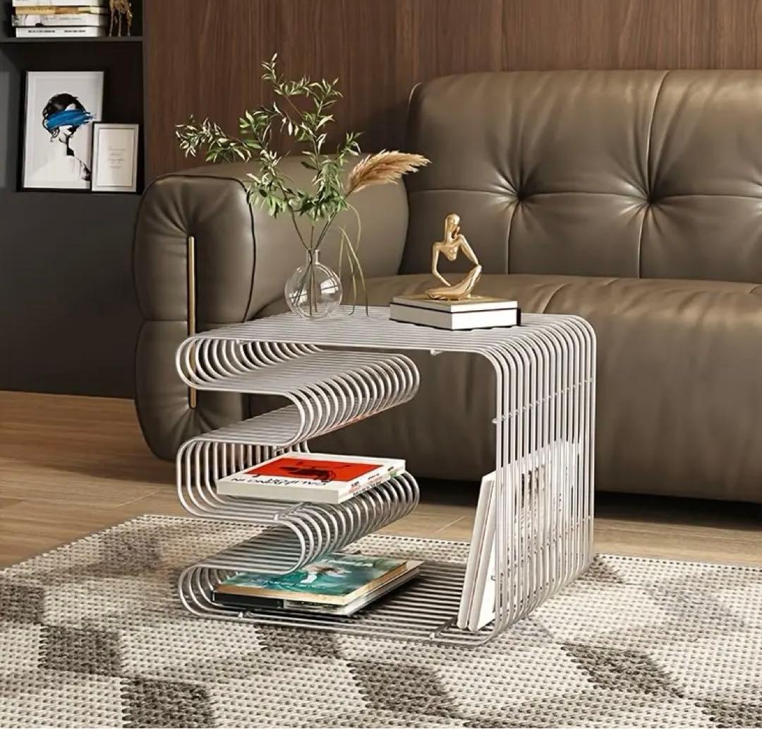 ワイヤー シェルフ マガジンラック リプロダクト テーブル 北欧 スタイリッシュ