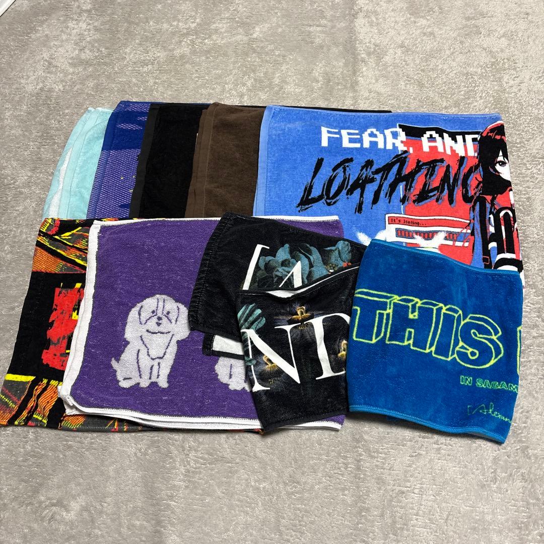 邦ロックバンド タオル セット