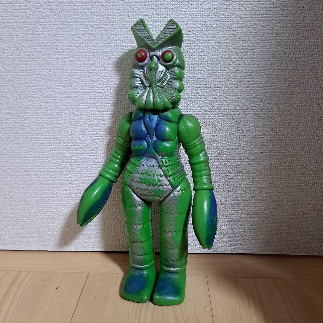 ブルマァク　バルタン星人　ソフビ　ジャイアント　当時