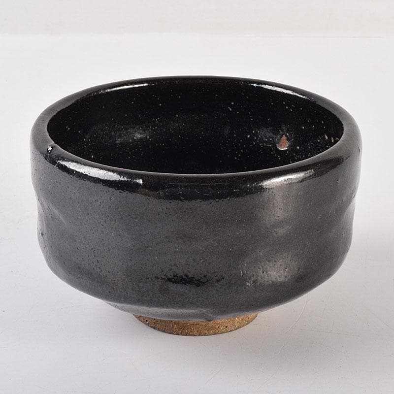 茶道具　楽吉左衛門　黒楽茶碗　C　6928