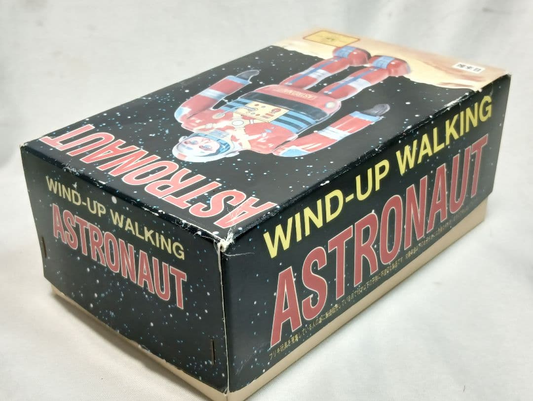 大阪ブリキ　ゼンマイ歩行 ASTRONAUT　ブリキロボット