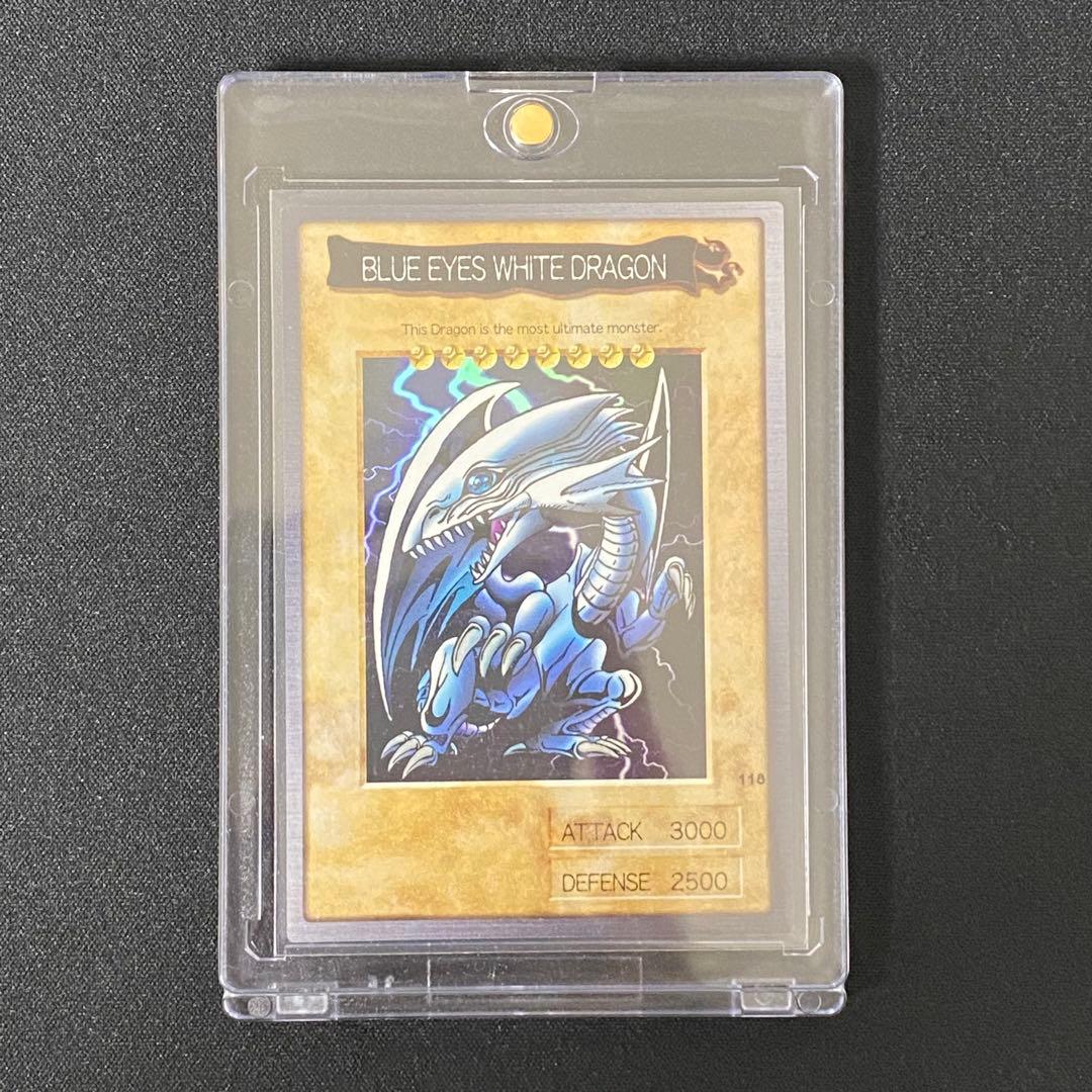 バンダイ版　遊戯王　青眼の白竜　英語表記版　1枚　美品