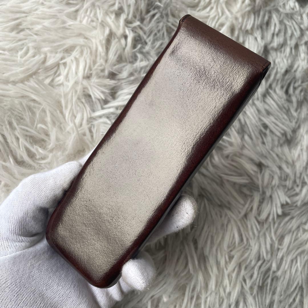 【極美品】ガンゾ ペンケース マエストロ 3本差し ペンケース