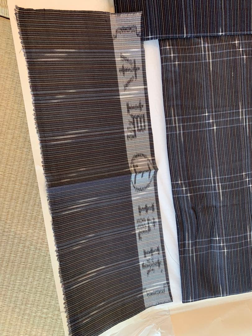 タ*ー様 本場琉球絣　単衣　夏着物　極美品