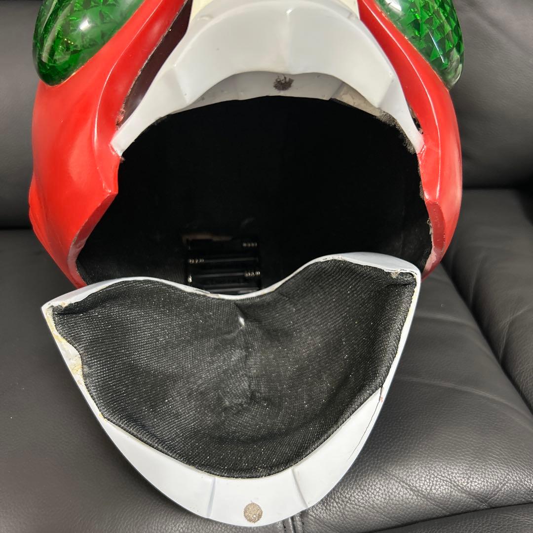 仮面ライダーV3 1/1スケール　マスク　発光あり　レトロ