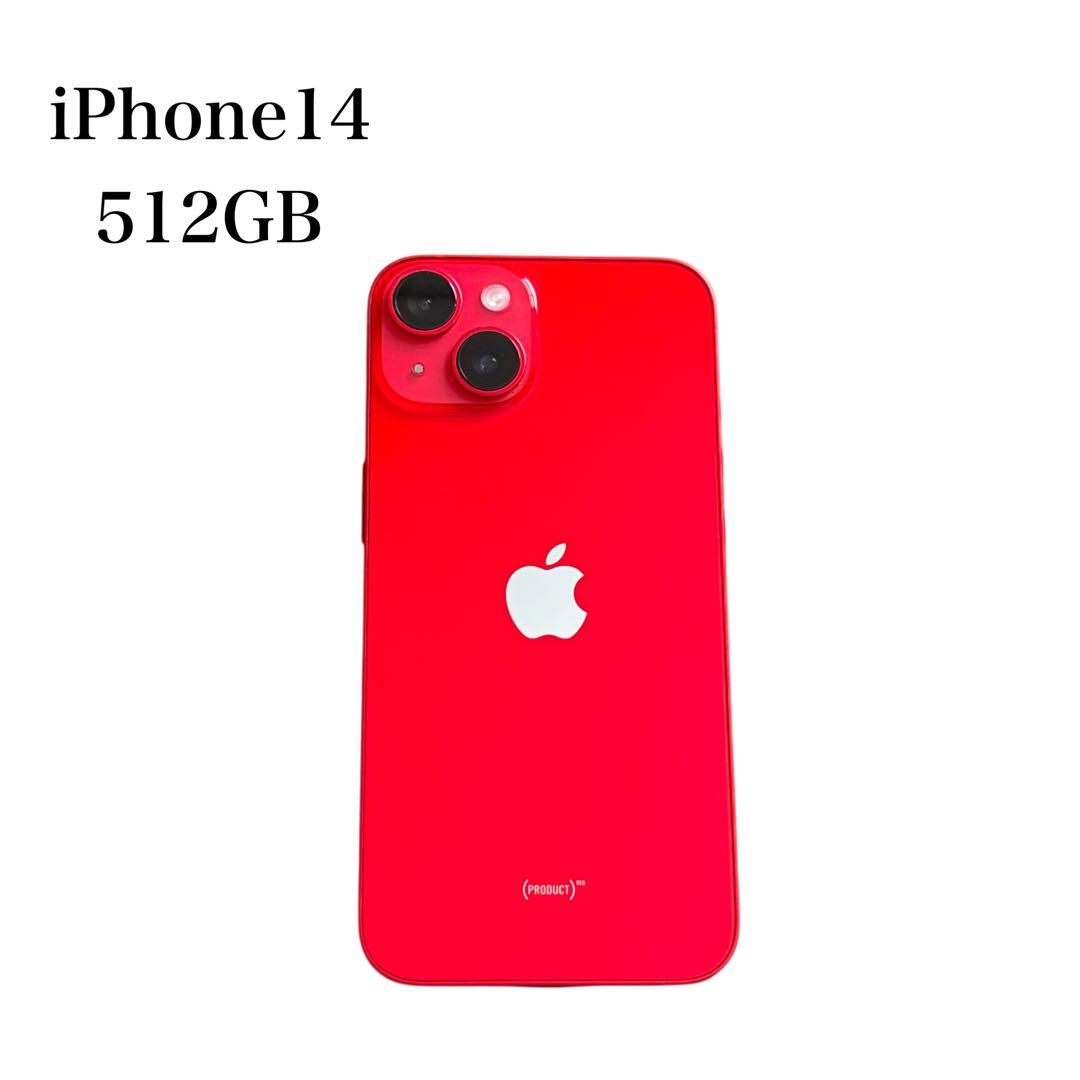 Apple iPhone 14 PRODUCT(RED) 本体　512GB