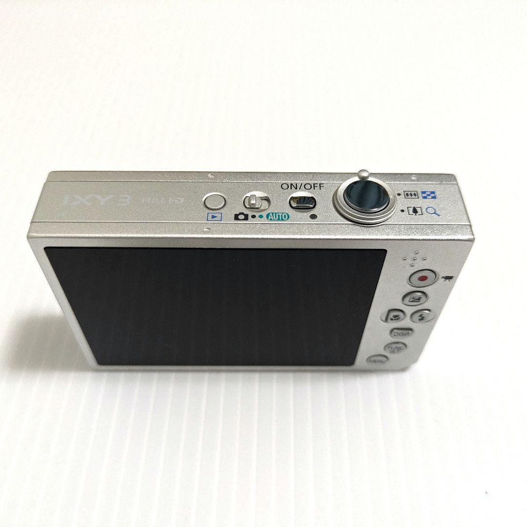 【美品】Canon IXY3 シルバー　コンパクトデジタルカメラ PC1736