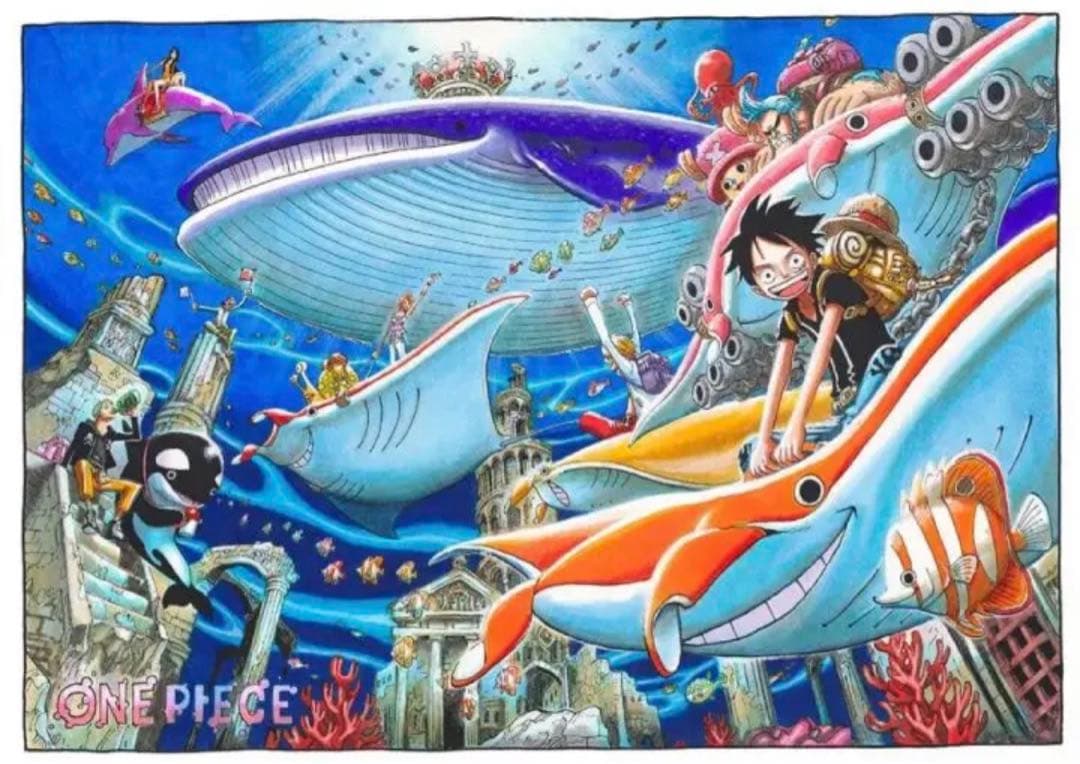 世界20枚限定 ONE PIECE 海底遺跡 NFT 原画  超希少 ワンピース