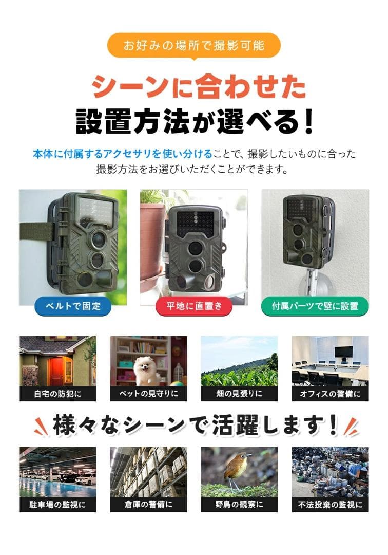 防水・防塵カメラ IP66