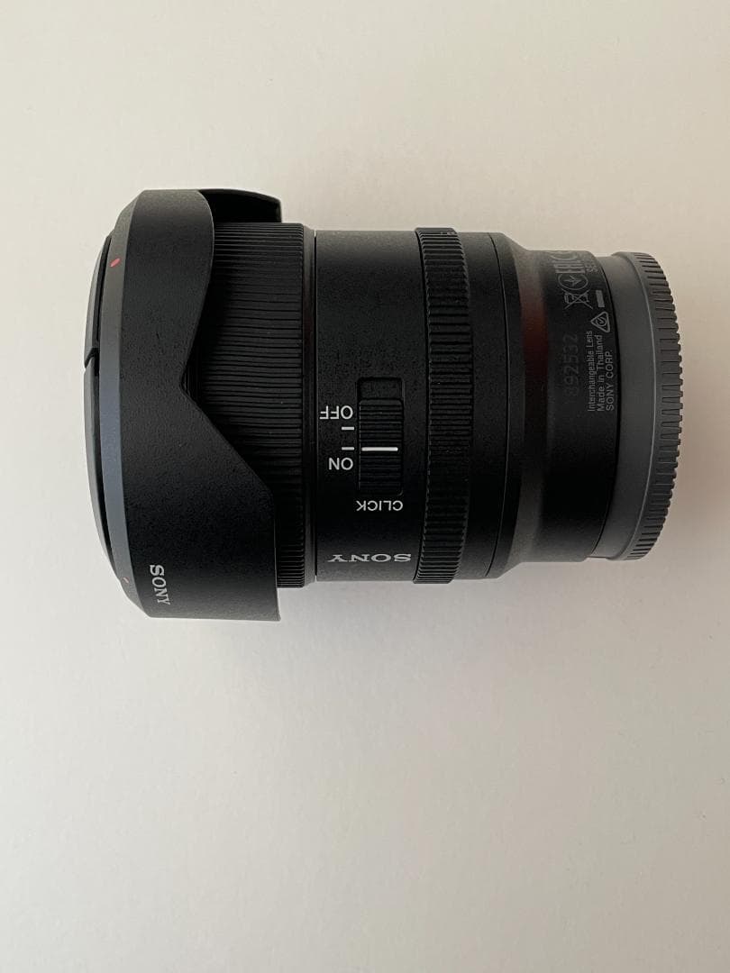 SONY 20mm F1.8 SEL20F18G　ソニー　Eマウント