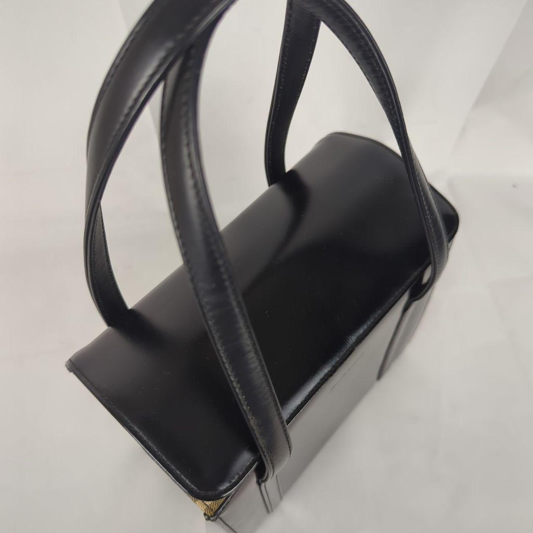 BURBERRY バーバリーズ ノバチェック レザー ハンドバッグ