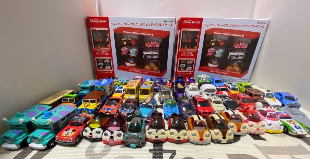 ディズニートミカ ミニカー セット 53台
