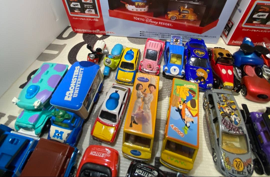 ディズニートミカ ミニカー セット 53台