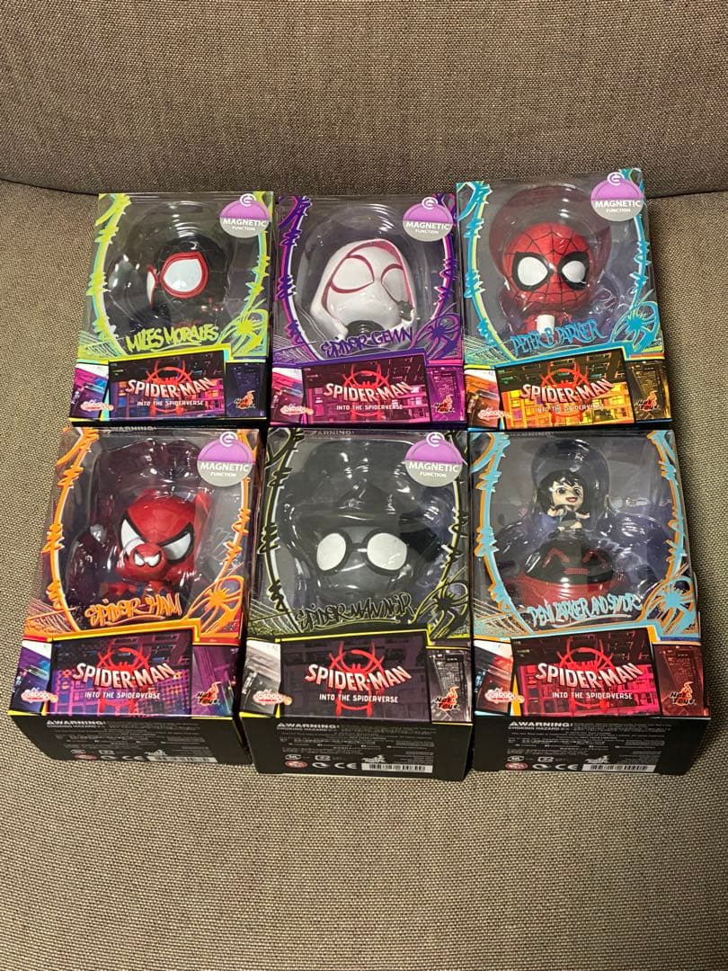 ホットトイズ　コスベイビー　スパイダーバース　6体　開封品　バラ売り不可
