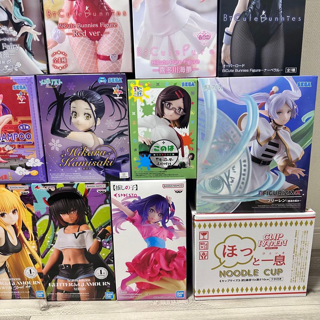 最新プライズフィギュア 25個セット セット販売　美少女　ジャンプ系