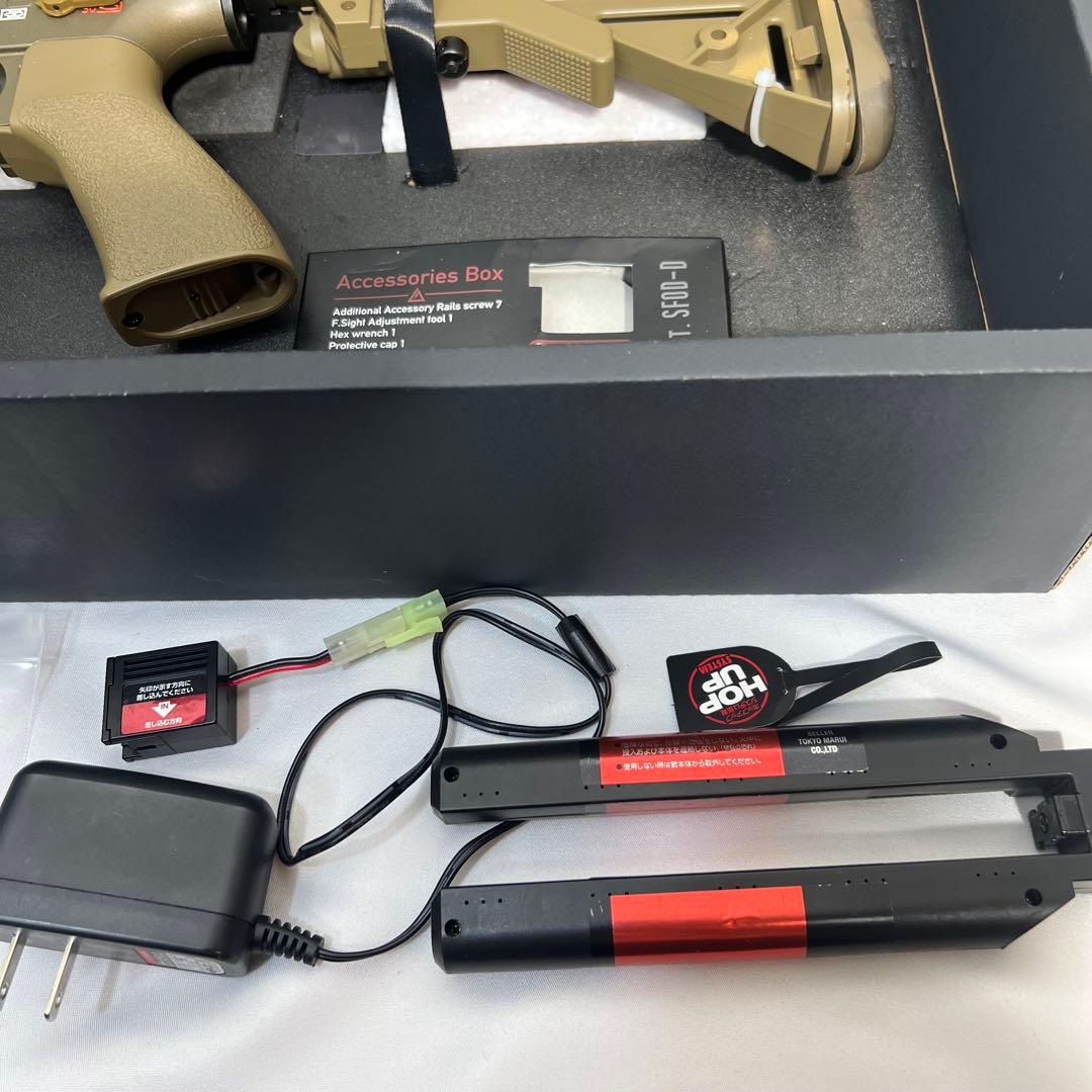 美品　東京マルイ 次世代 HK416 デルタカスタム　バッテリー付