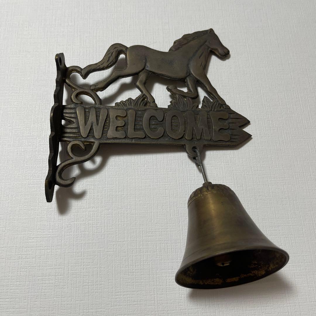 アンティークショップで購入した馬のベル