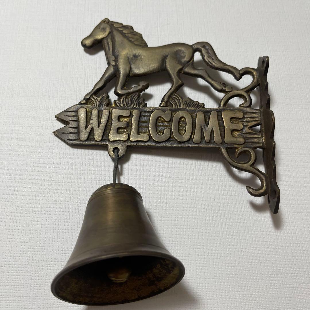 アンティークショップで購入した馬のベル