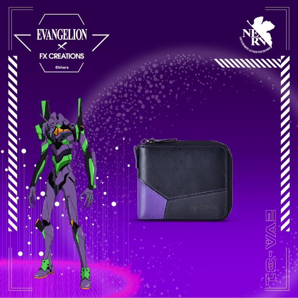 エヴァンゲリオン 初号機 ジッパーウォレット EVANGELION <おまけ付き