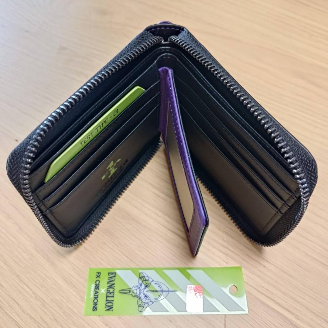 エヴァンゲリオン 初号機 ジッパーウォレット EVANGELION <おまけ付き