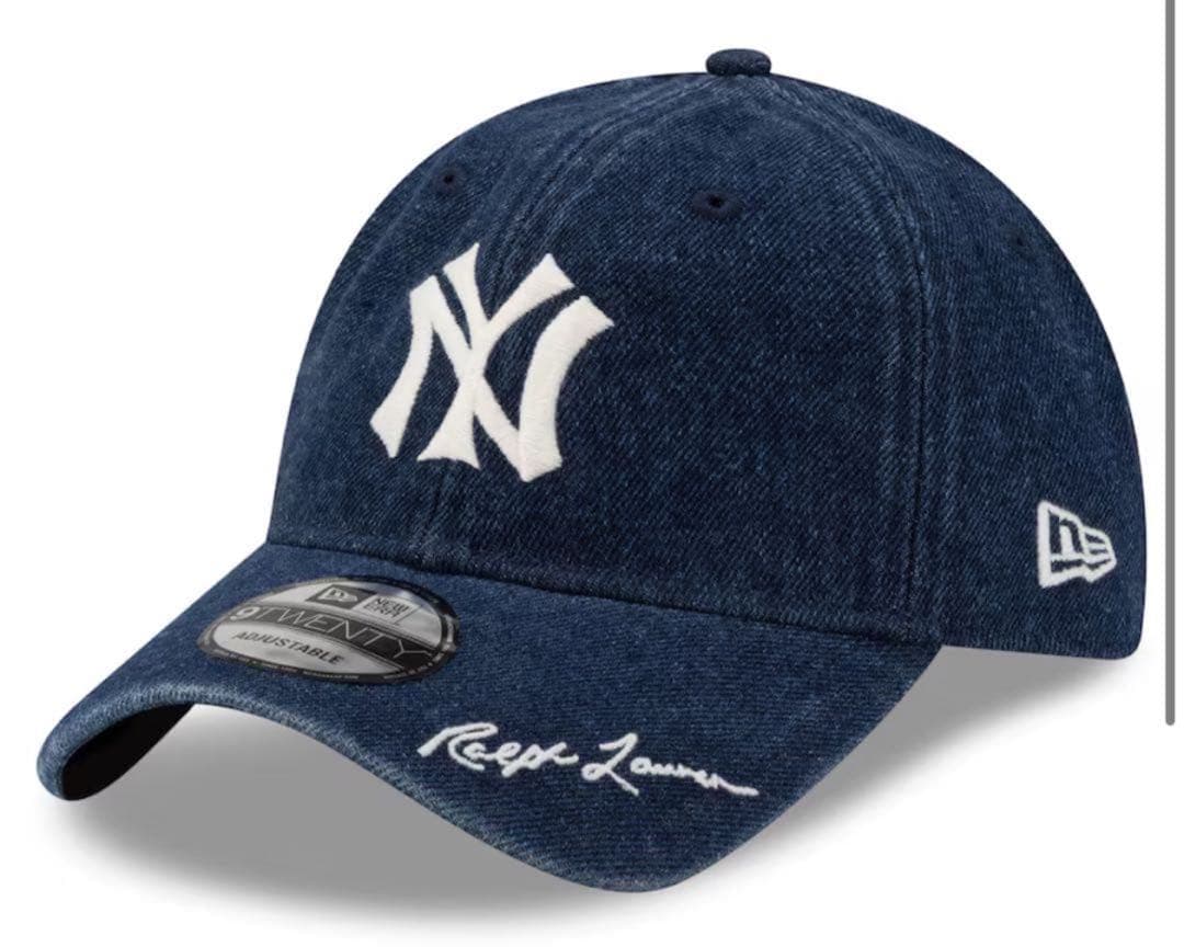 Ralph Lauren デニム NY ヤンキースキャップ