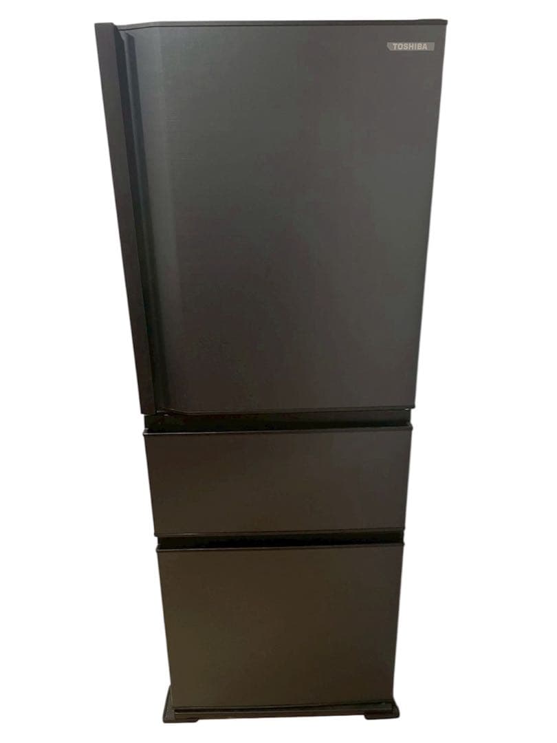TOSHIBA GR-T33SC (KZ) 冷蔵庫 326L ブラック 2021