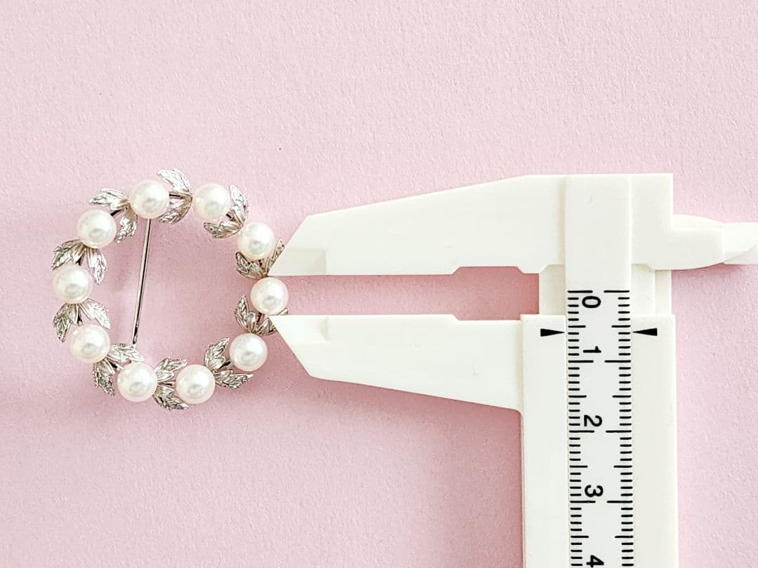 ミキモト ブローチ　ミキモト サークル ブローチ　ミキモト パール ブローチ