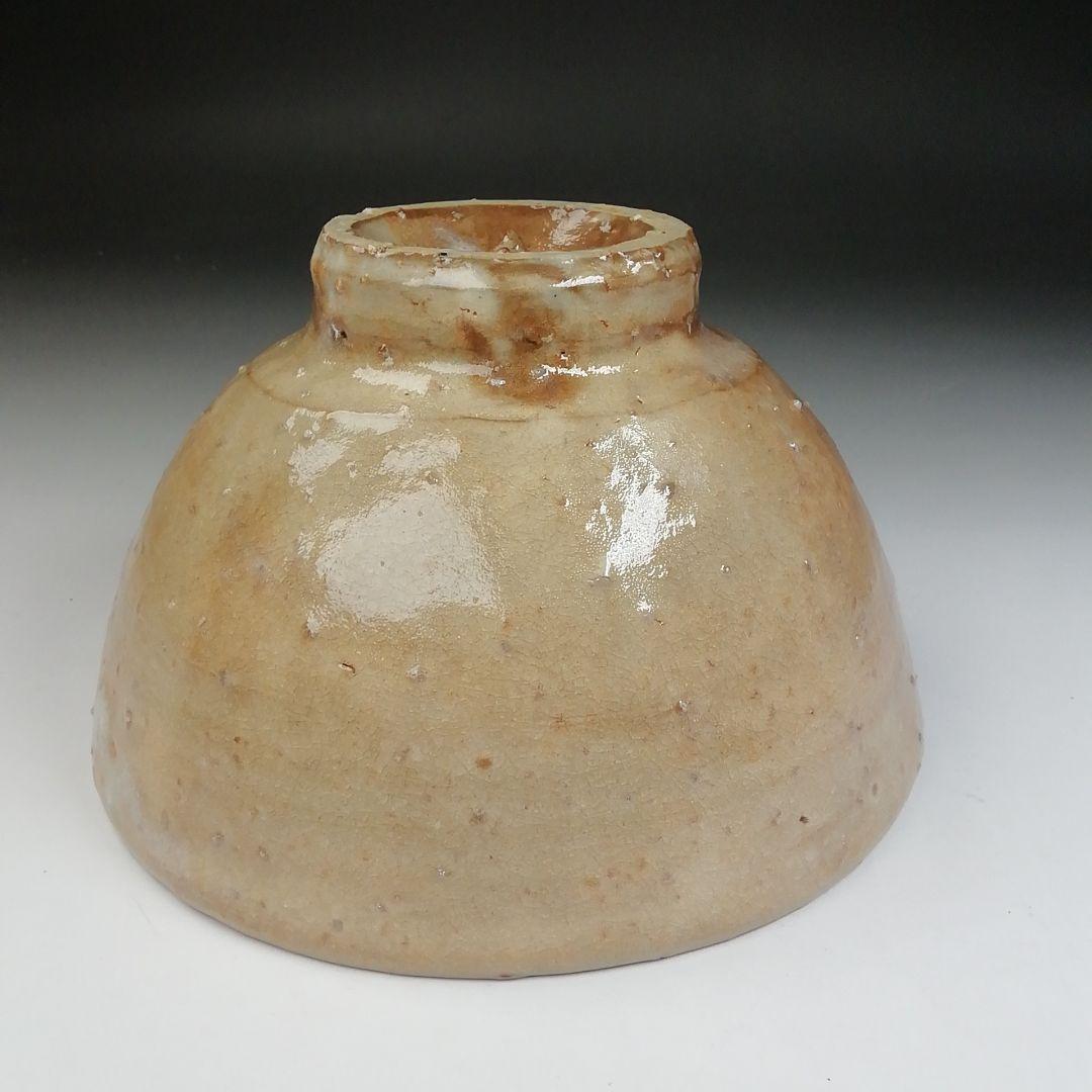 Ｔ４６２　茶碗　『萩焼』『原田隆峰』『仕覆付』　木箱　抹茶碗　茶道具
