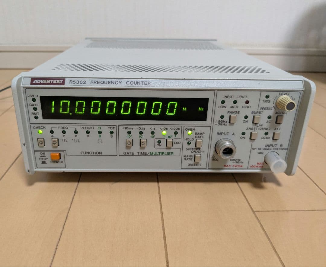 ADVANTEST R5362 周波数カウンター