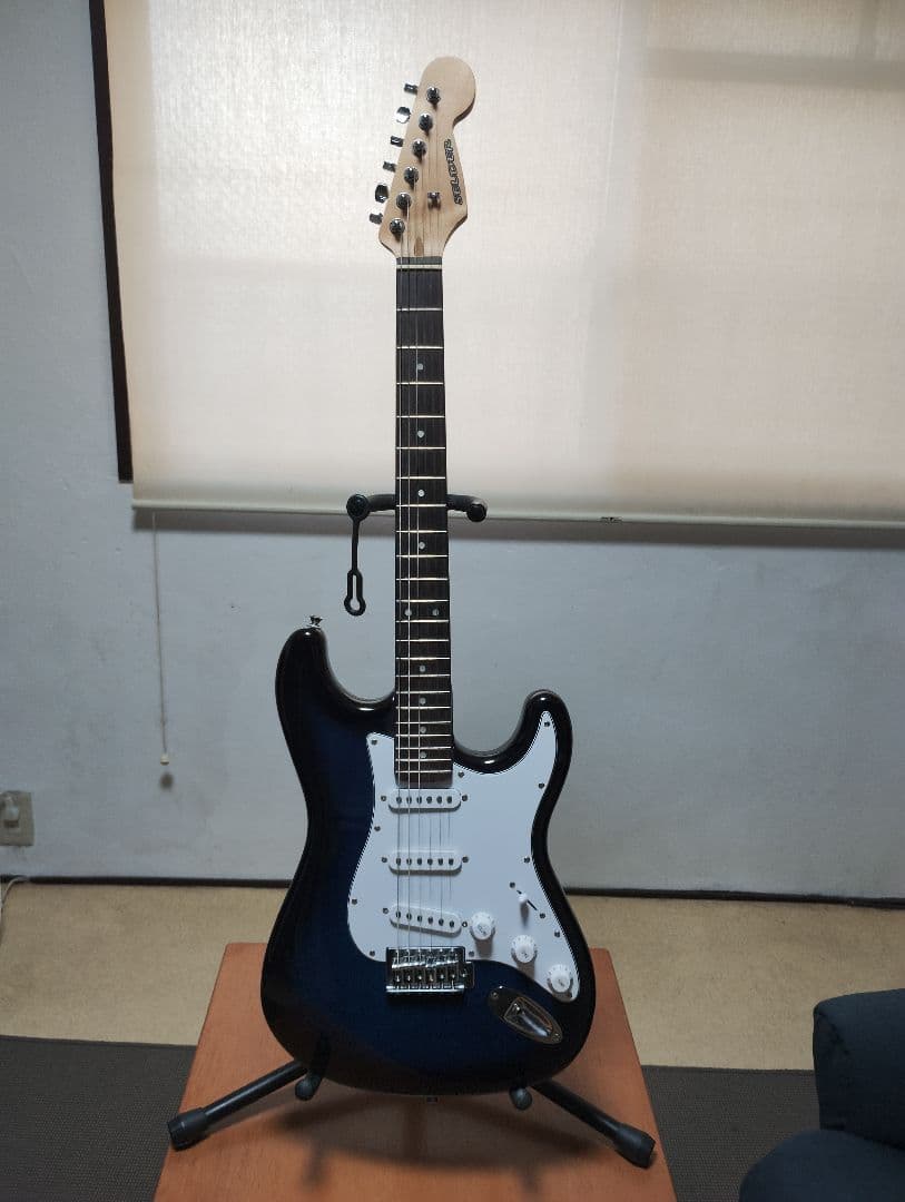 SELDER エレキギター ブルー