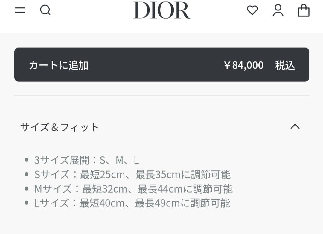 最終値下げ　Christian Dior　首輪　ペットカラー　S