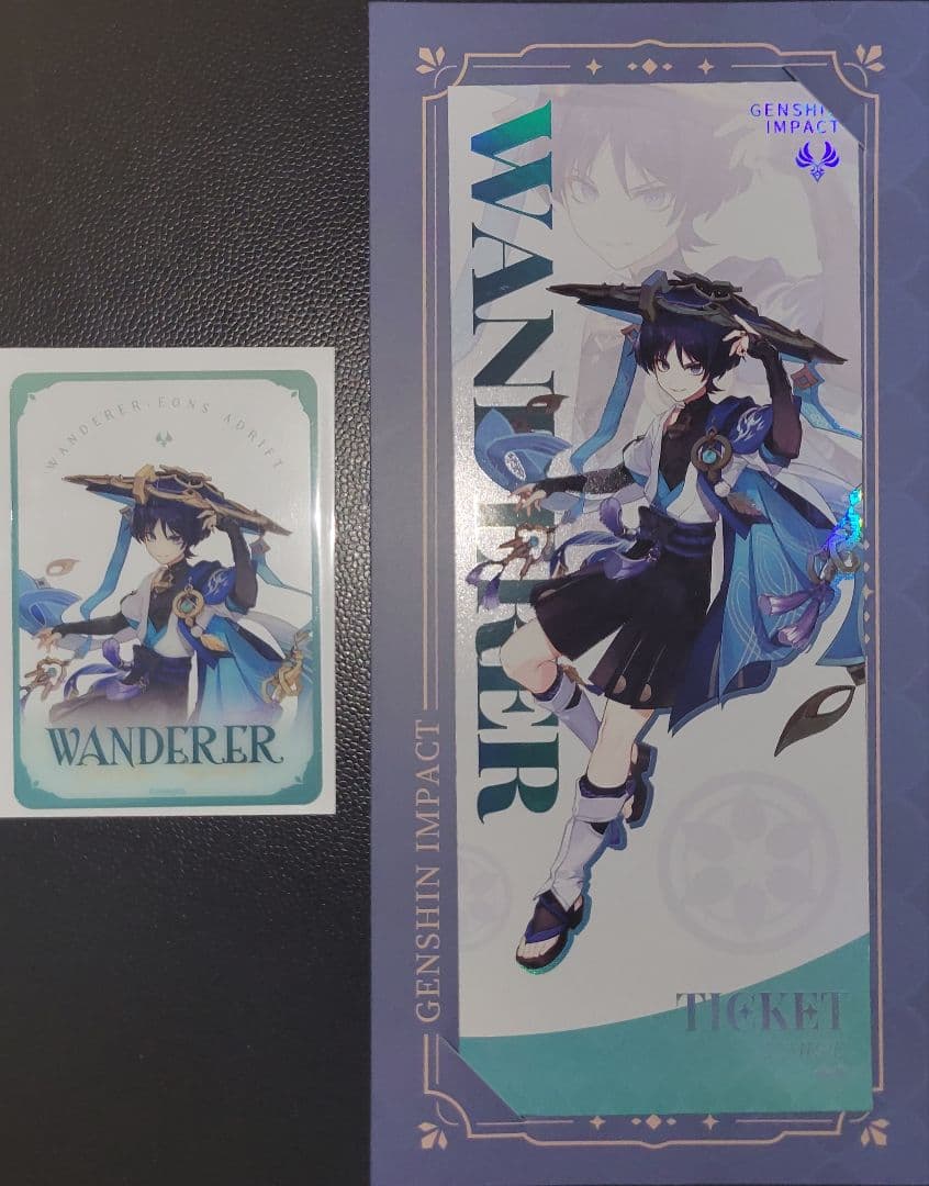 原神 韓国 放浪者 カード チケット セット