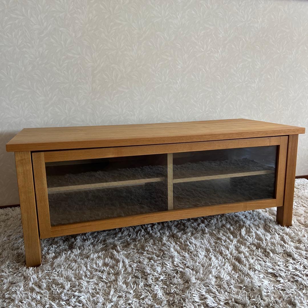 MUJI 無印良品 テレビボード AVボード ローボード テレビ台 タモ材