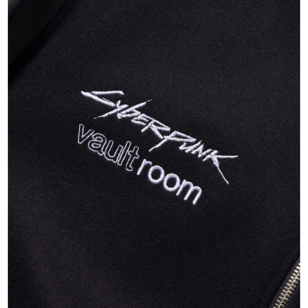VR× CYBERPUNK LEATHER BOMBER JACKET