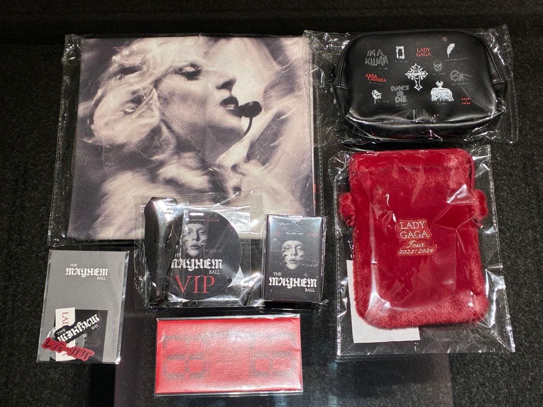 Lady Gaga VIP GOLDグッズセット