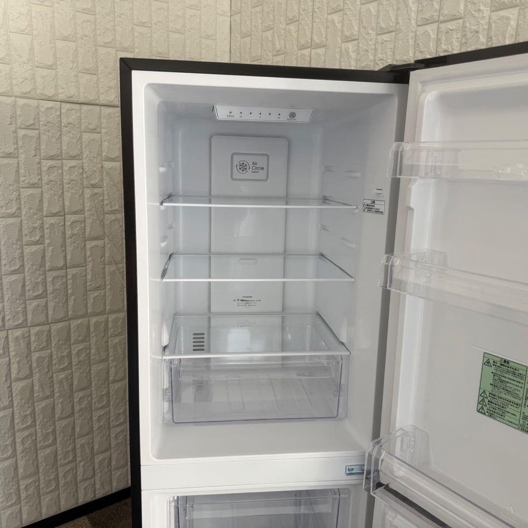 東京23区配送無料✨ニトリ　大きめ冷蔵庫　2024年製　203L ブラック　美品