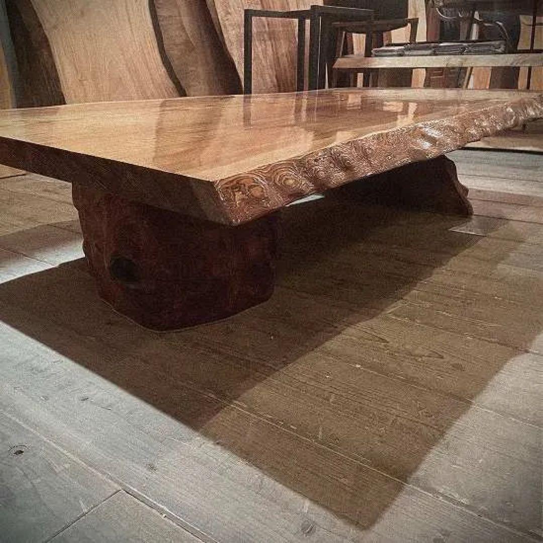 屋久杉　一枚板　テーブル