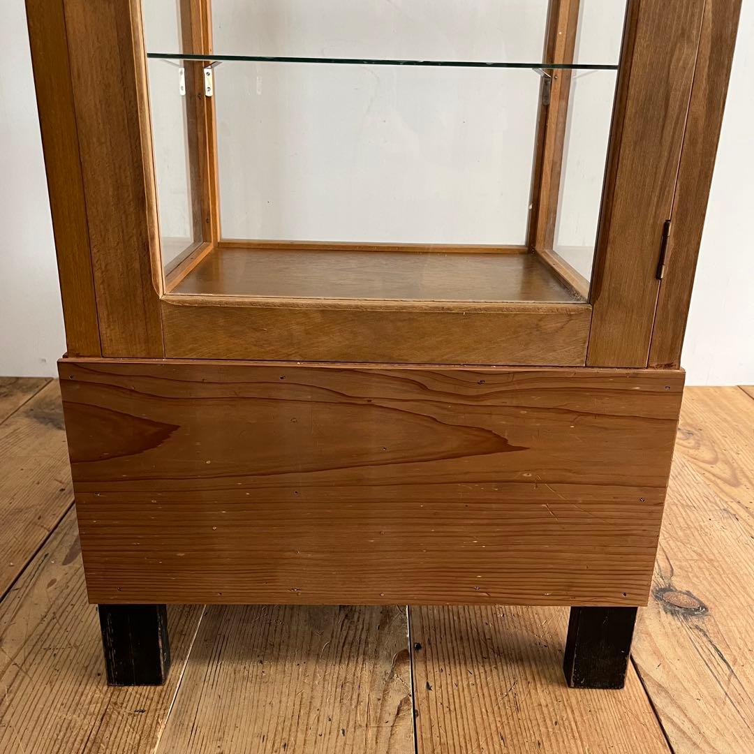 アンティーク ガラスケース ショーケース レトロ 飾り棚