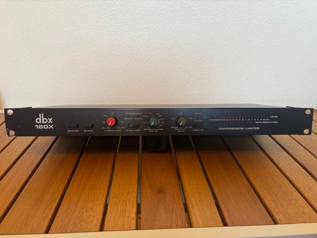 DBX 160X 名機コンプレッサー/リミッター　動作確認済み