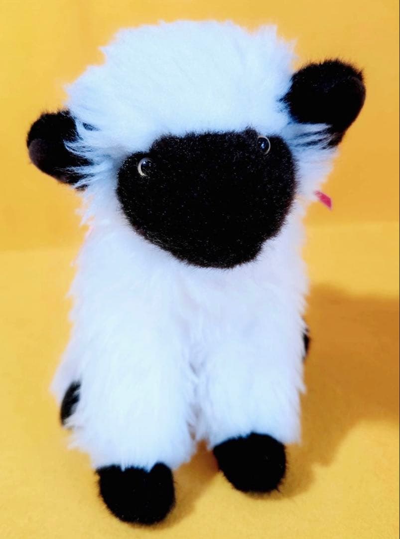 1980年代製モンスイユ羊人形ぬいぐるみMONSEUIL昭和レトロ動物フィギア