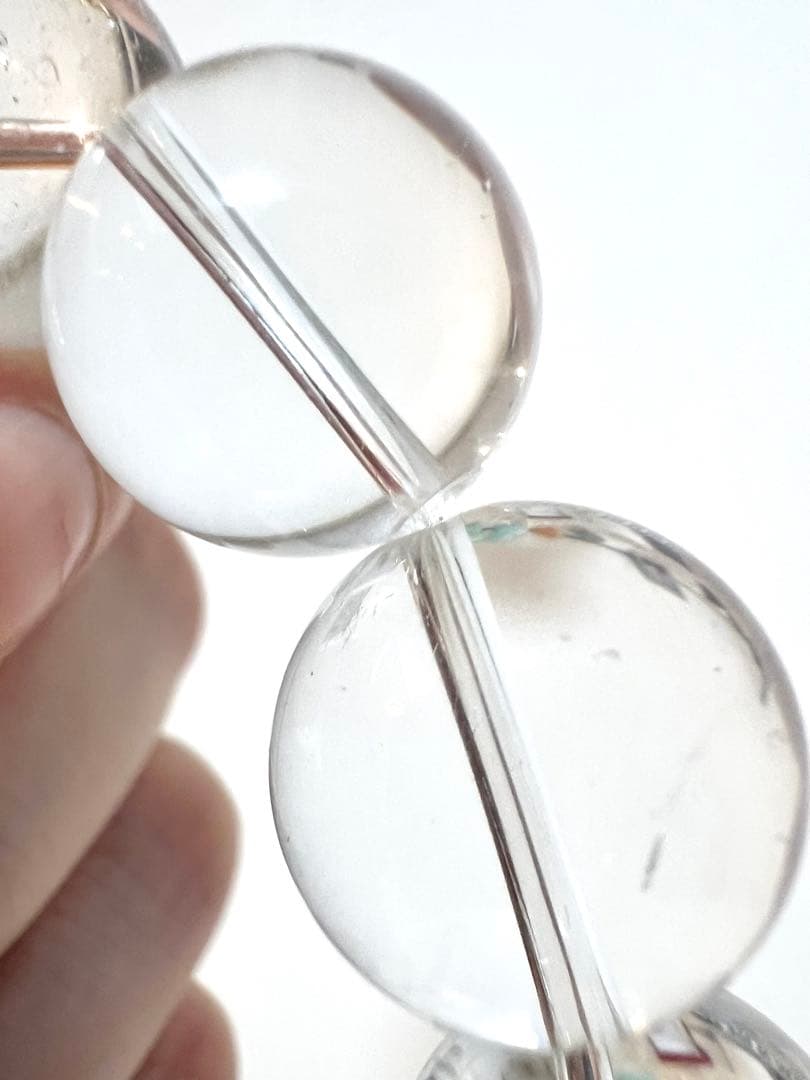 R様美✨超希少✨AAAAAマニハール水晶ブレスレット✨精霊の花冠✨レムリアン天使