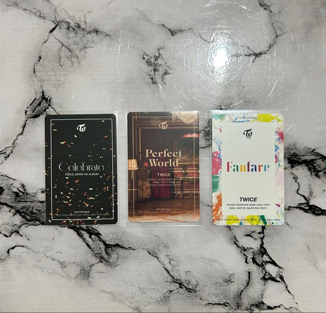 Celeblate.Perfect Word.Fanfare ツウィハイタッチ券