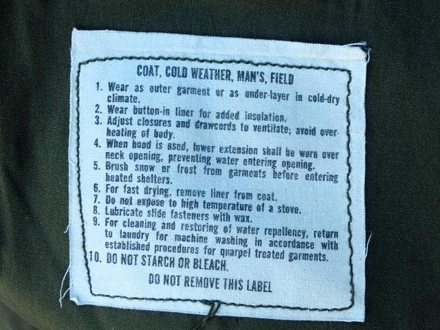 1974” 米軍実物 M65フィールドジャケット　S-R　ALPHA　290