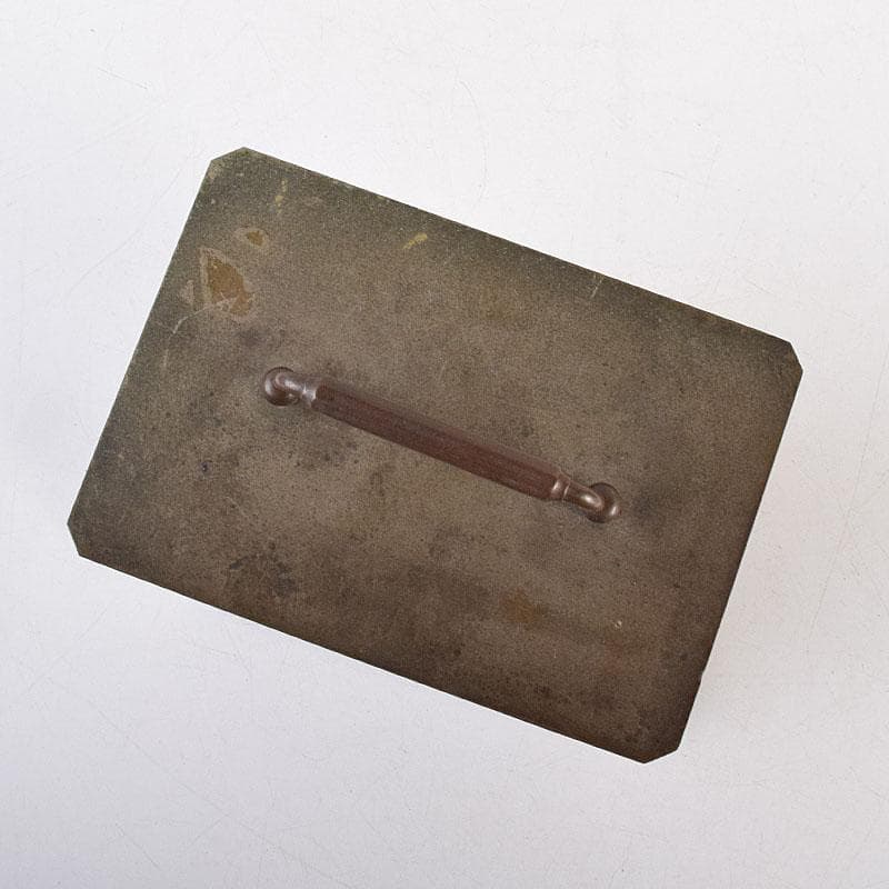 アンティーク　昭和レトロ　謙信洋行　置時計　ゼンマイ式　ジャンク品　VR8849