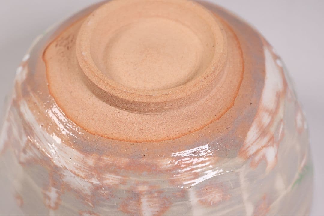 茶道具 鳴滝窯 橋本城岳 乾山写 柳桜文 茶碗 共箱 共布 京焼【MB93】